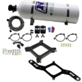 Picture of Nitrous Express 4150 Assassin Plate Stage 6 Nitrous Kit (50-300HP) w/15lb Bottle