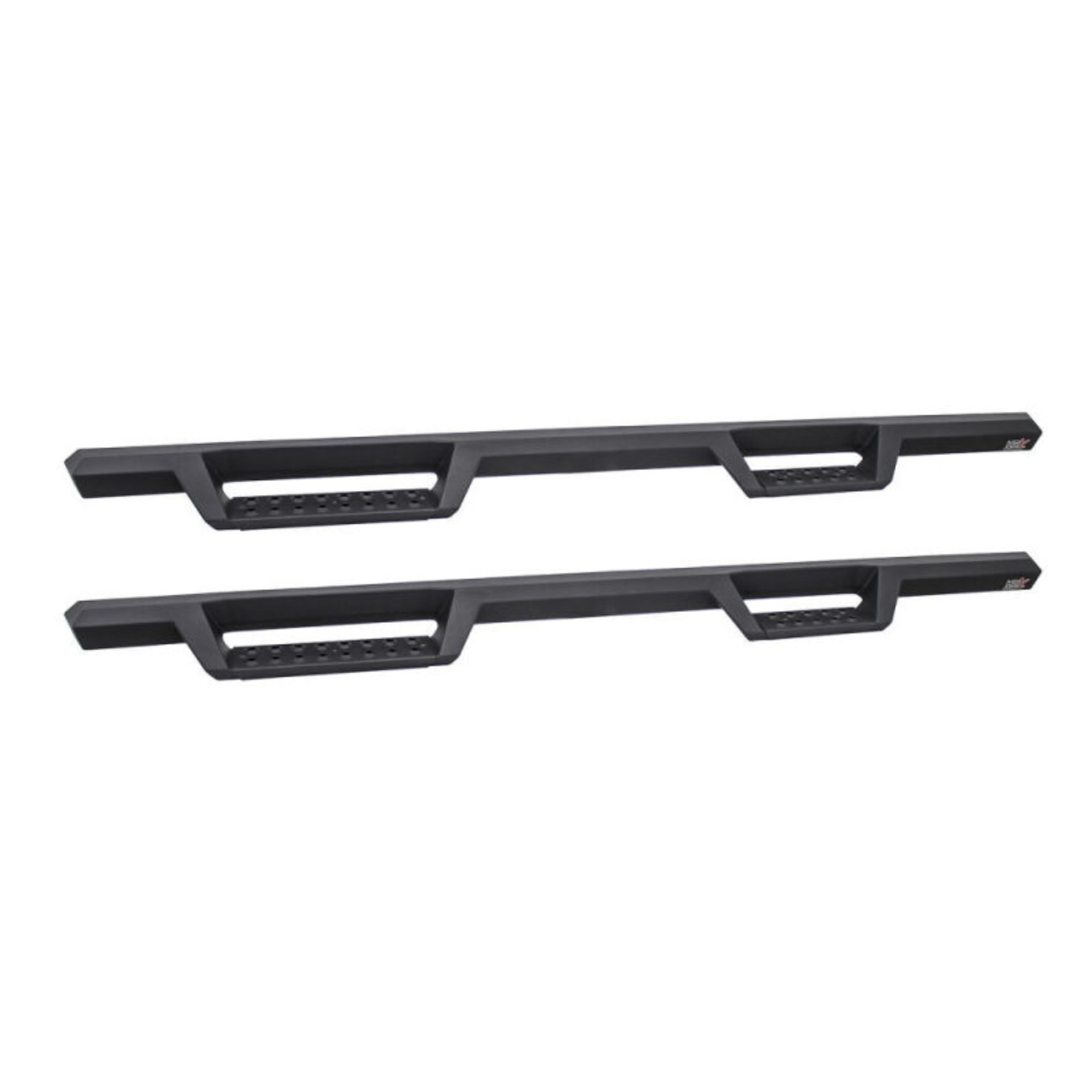 Picture of Westin 19-20 Chevrolet Silverado / GMC Sierra 1500 Double Cab HDX Drop Nerf Step Bars - Textured Blk