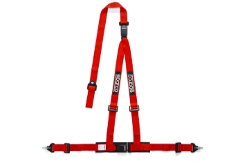 Picture of Sparco Belt 2 Inch Red 3Pt Double Release