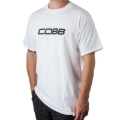 Picture of Cobb Tuning Logo Mens White T-Shirt - XSM