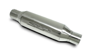 Picture of SLP Universal LoudMouth 2.5in Inlet / Outlet Bullet-Type Resonator