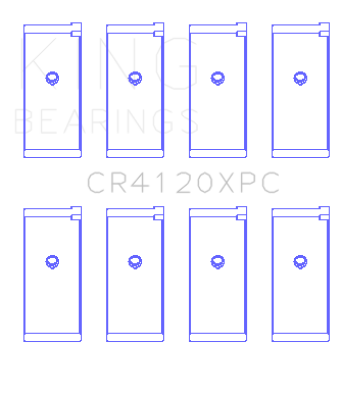 Picture of King Engine Bearings KING Connecting Rod Bearings - CR4120XPC0.5