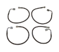 Picture of MaxTrac 07-18 Jeep Wrangler JK 2WD/4WD Front & Rear Extended Brake Line Kit