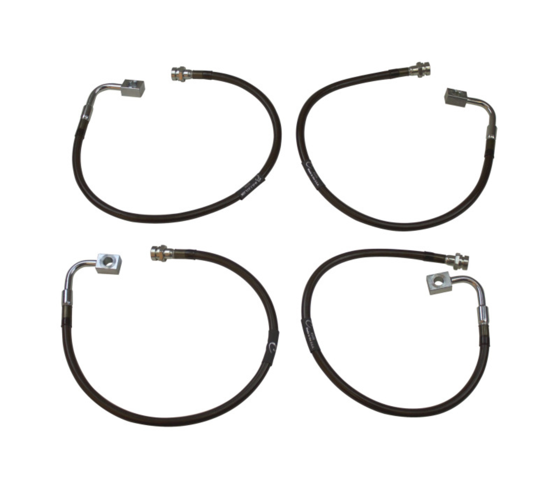 Picture of MaxTrac 07-18 Jeep Wrangler JK 2WD/4WD Front & Rear Extended Brake Line Kit