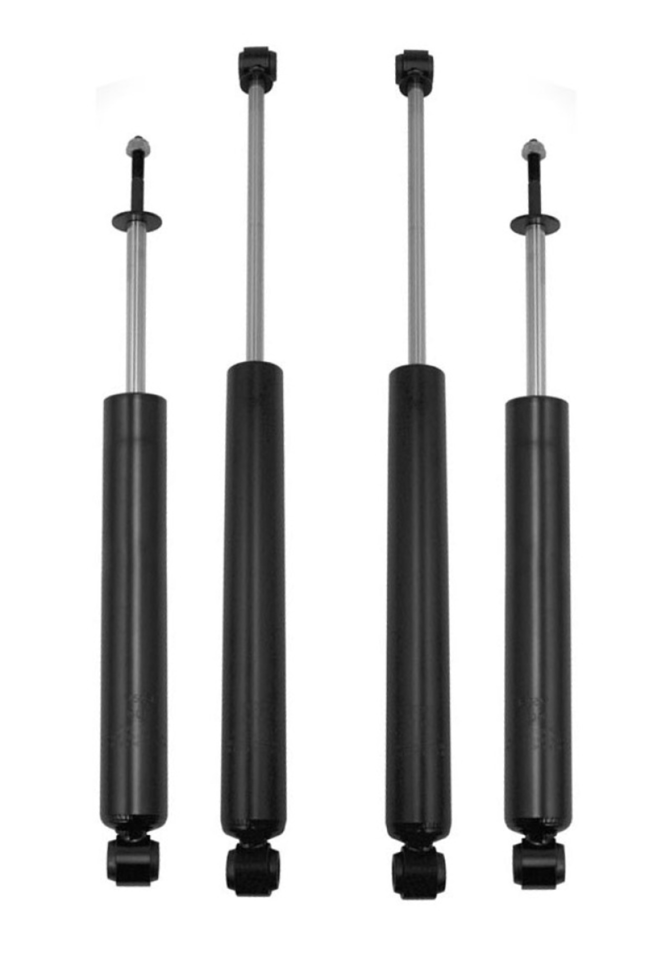 Picture of MaxTrac 07-18 Jeep Wrangler JK 2WD/4WD 3in Front & Rear Shock Absorbers