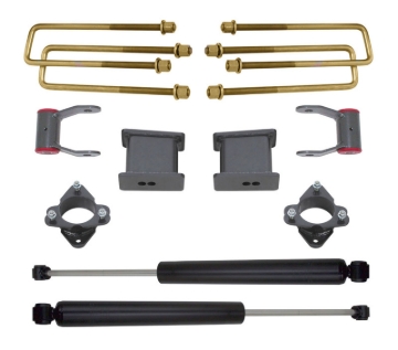 Picture of MaxTrac 16-18 GM C1500 2WD w/Stamped Steel/Alum. Susp. 4in Rear Lift Kit