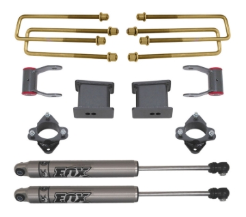 Picture of MaxTrac 16-18 GM C1500 2WD w/Stamped Steel/Alum. Susp. 4in Rear Lift Kit