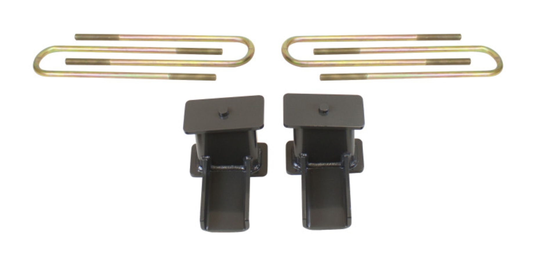 Picture of MaxTrac 17-19 Ford F-250/350 4WD Dually 2in Rear Block & U-Bolt Lift Kit