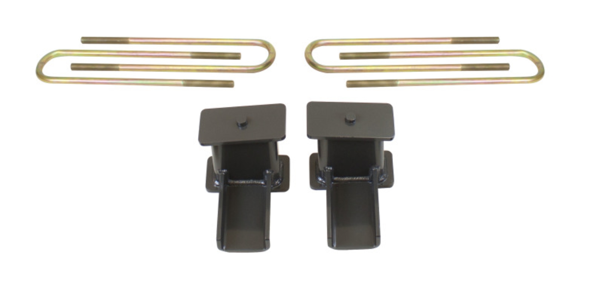 Picture of MaxTrac 17-19 Ford F-250/350 4WD Dually 1in Rear Block & U-Bolt Lift Kit