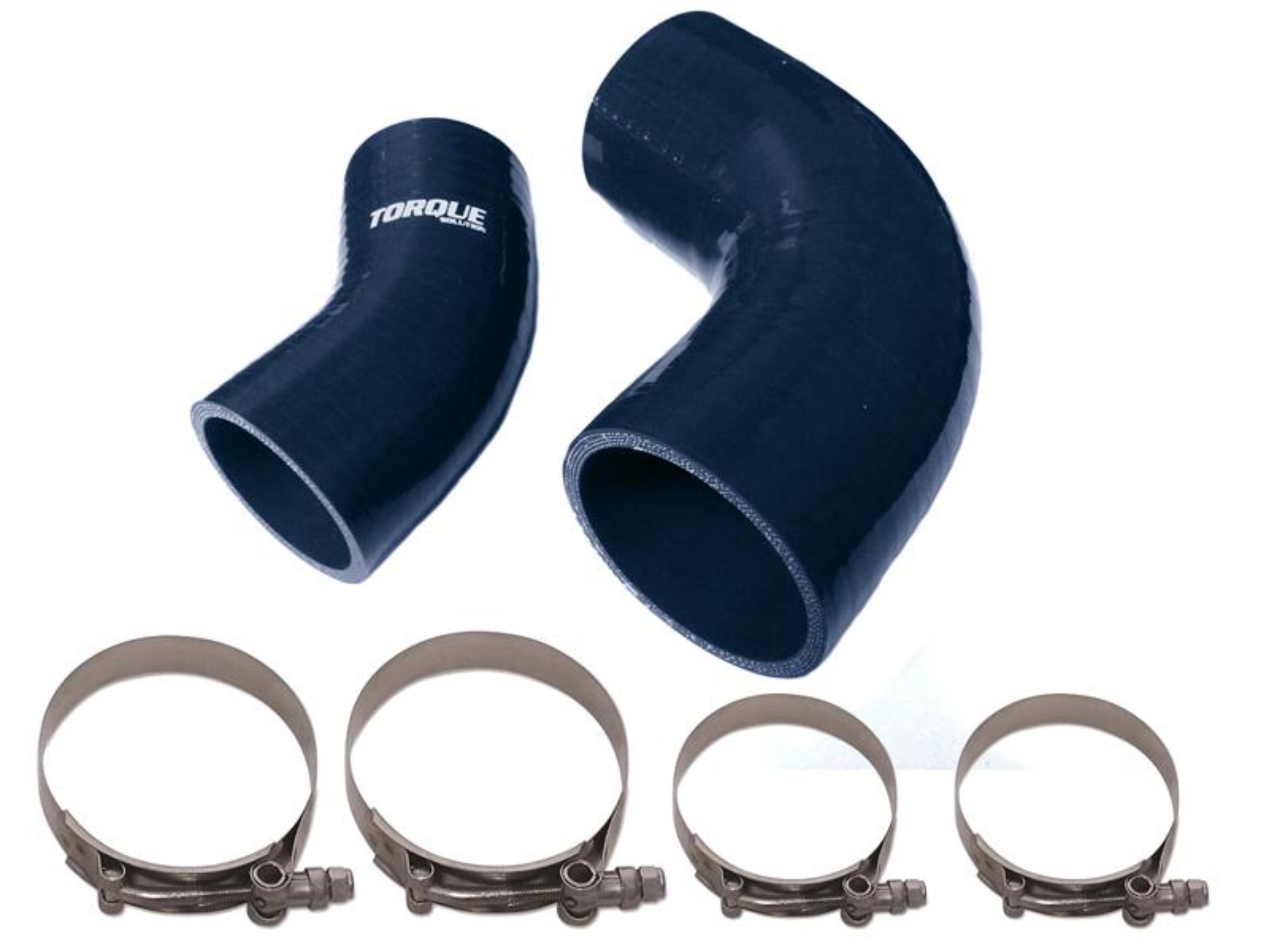 Picture of Torque Solution Black IC Boost Hose Set: 2007-2013 Mazdaspeed 3