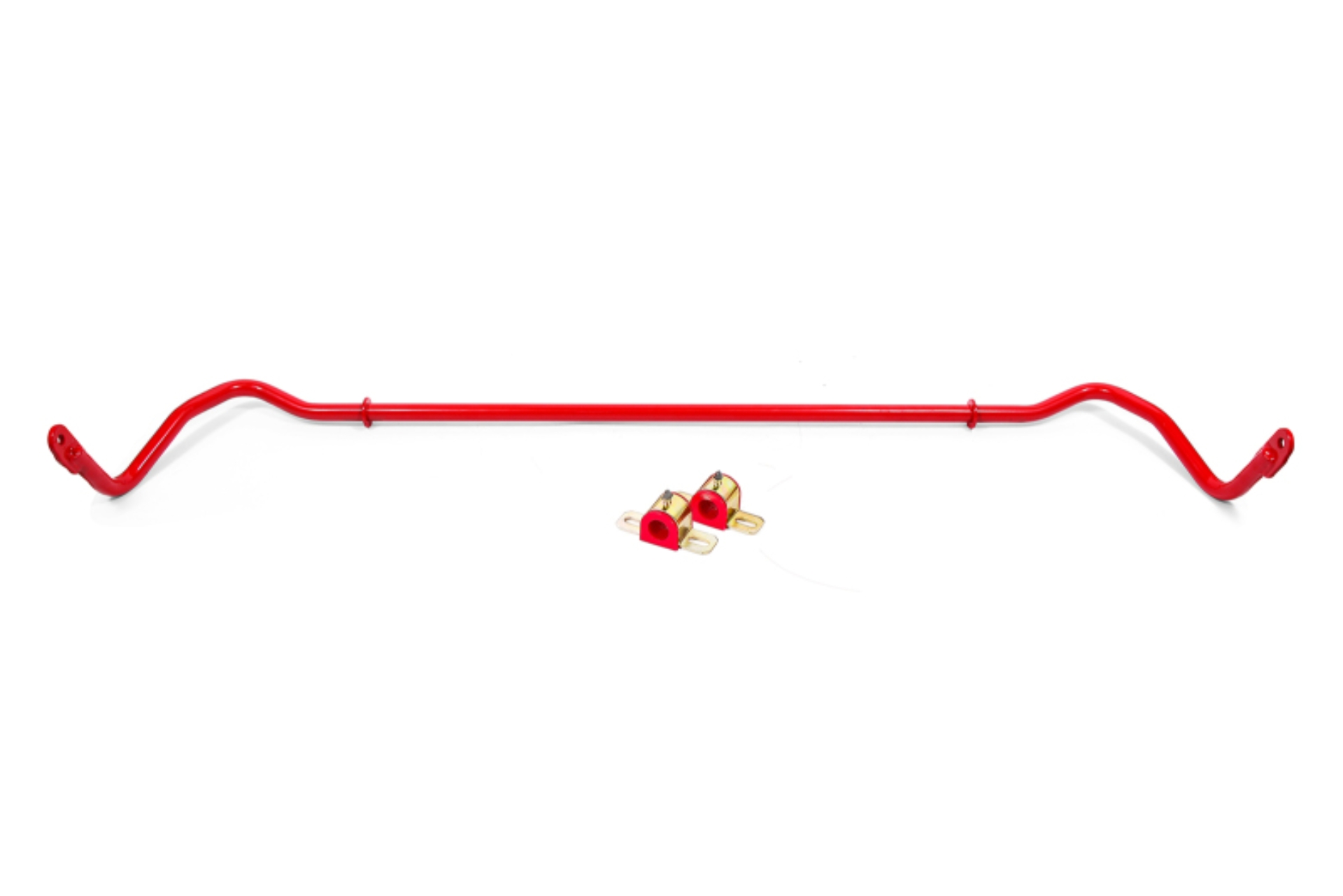 Picture of BMR 08-19 Dodge Challenger Rear Hollow 25mm Non-Adjustable Sway Bar Kit - Red