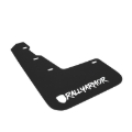 Picture of Rally Armor RAL UR Blk Flap/Wht Logo Mud Flaps - MF32-UR-BLK/WH-X