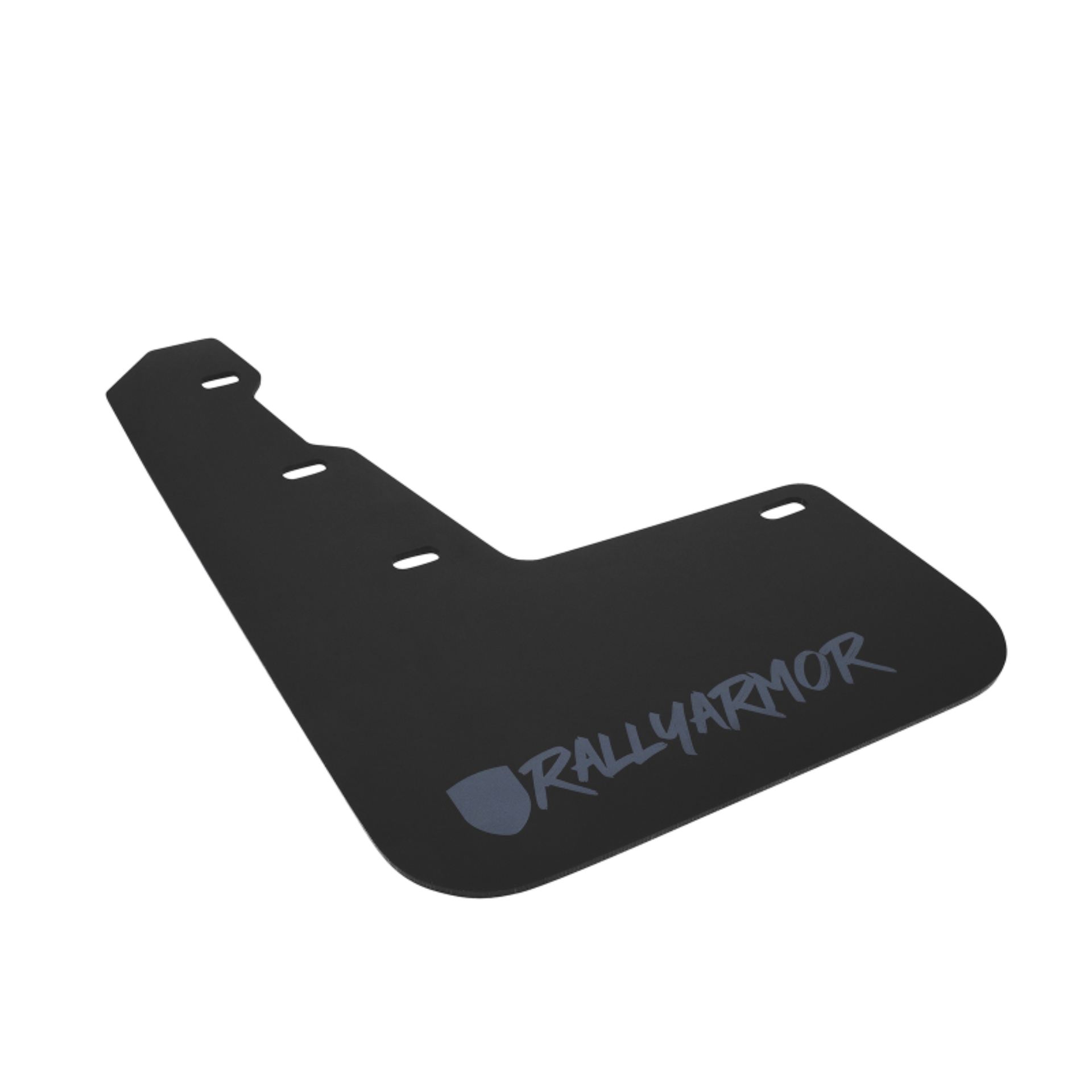 Picture of Rally Armor RAL UR Blk Flap/Grey Logo Mud Flaps - MF32-UR-BLK/GRY-X