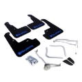 Picture of Rally Armor 15-21 Subaru WRX/STI Black Mud Flap Blue Altered Font Logo