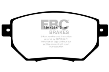 Picture of EBC Greenstuff Brake Pad Sets - DP21659