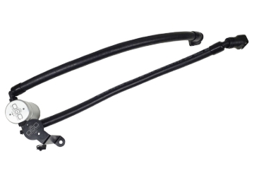 Picture of J&L 2020-2025 Ford Explorer 3.0L EcoBoost Oil Separator 3.0 Passenger Side - Clear Anodized