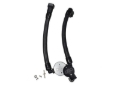 Picture of J&L 07-14 Ford Mustang GT500 Oil Separator 3.0 Passenger Side (Remote Mount) - Clear Anodized