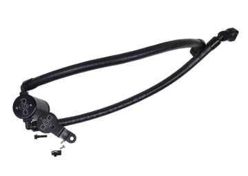 Picture of J&L 2020-2025 Ford Explorer 3.0L EcoBoost Oil Separator 3.0 Passenger Side - Black Anodized
