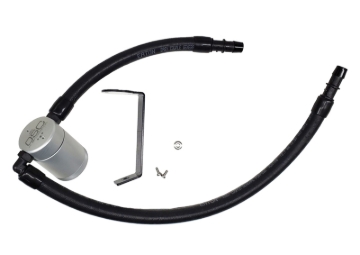 Picture of J&L 11-23 3.6L V6 Dodge Charger/Challenger/Chrysler 300C Oil Separator 3.0 - Clear Anodized