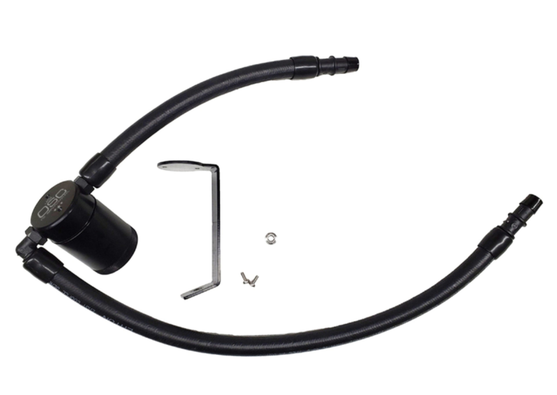 Picture of J&L 11-23 3.6L V6 Dodge Charger/Challenger/Chrysler 300C Oil Separator 3.0 - Black Anodized
