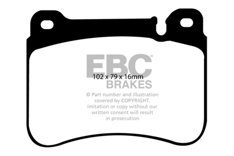 Picture of EBC Yellowstuff Brake Pad Sets - DP41590R