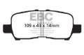 Picture of EBC Yellowstuff Brake Pad Sets - DP41684R