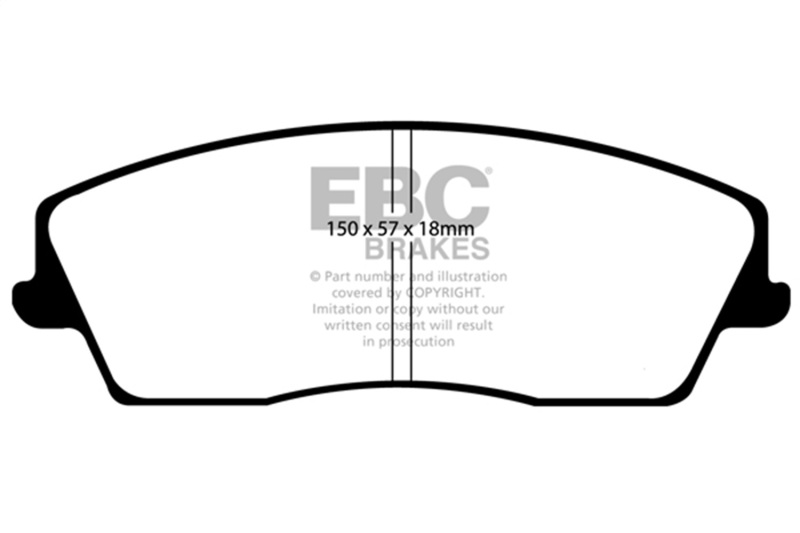 Picture of EBC Redstuff Brake Pad Sets - DP31723C