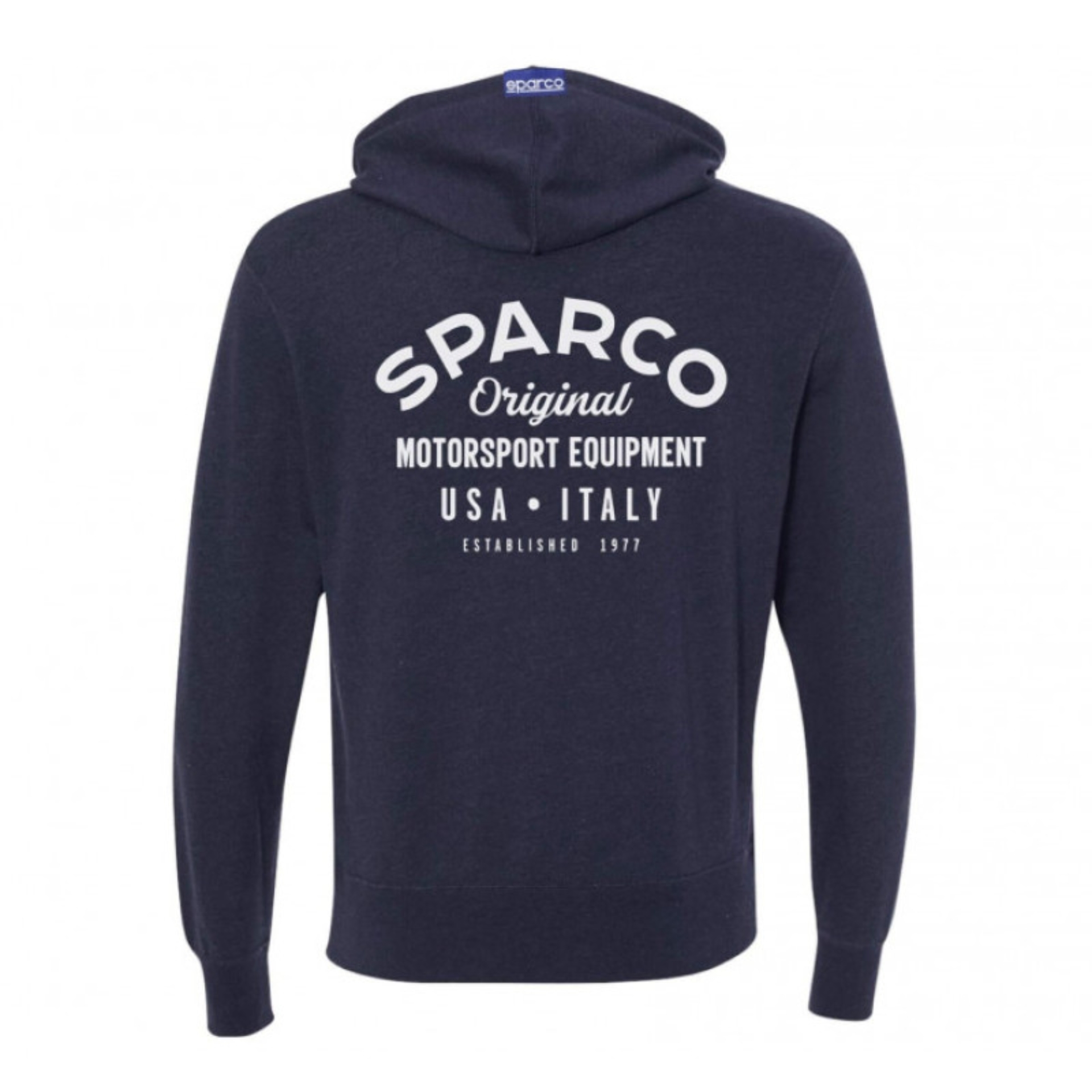 Picture of Sparco Sweatshirt ZIP Garage NVY - Medium