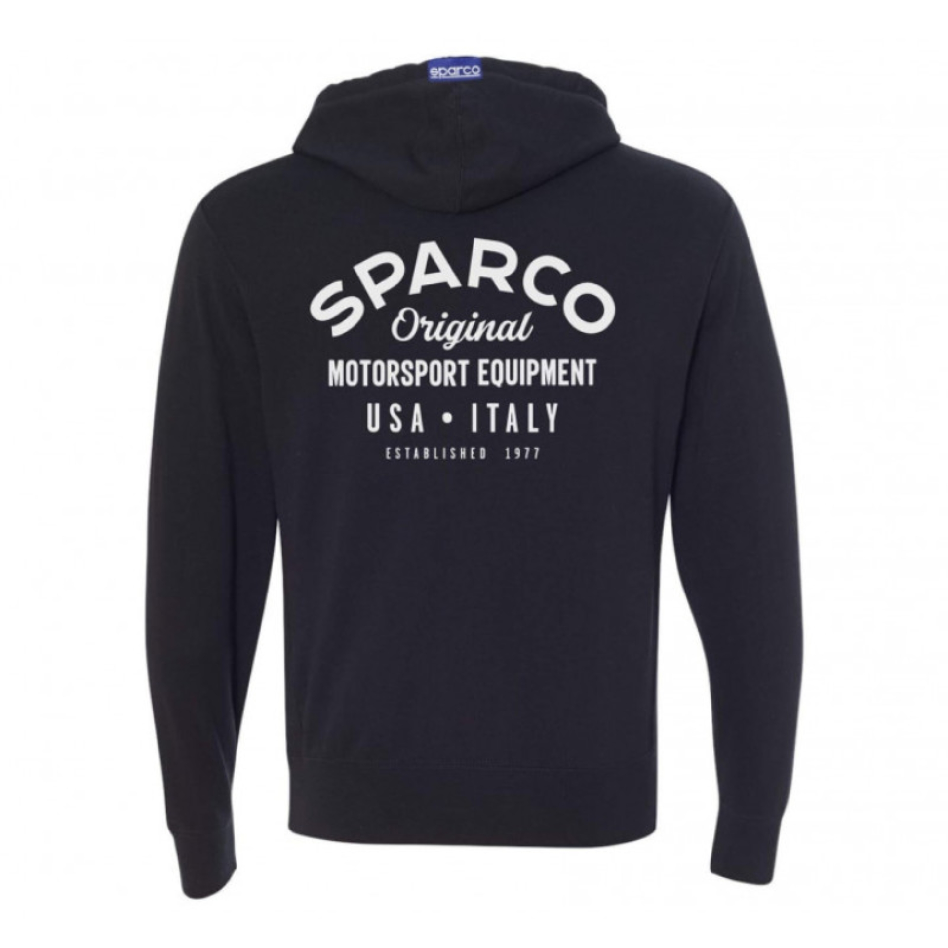 Picture of Sparco Sweatshirt ZIP Garage BLK - Medium