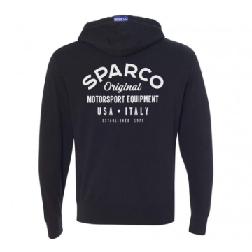 Picture of Sparco Sweatshirt ZIP Garage BLK - Medium