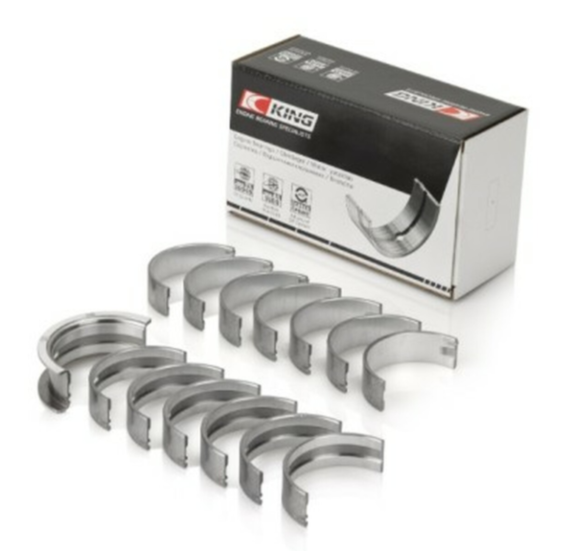 Picture of King Engine Bearings BMW N42 B20/N46 B20 Main Bearing Set +0.25 Oversize