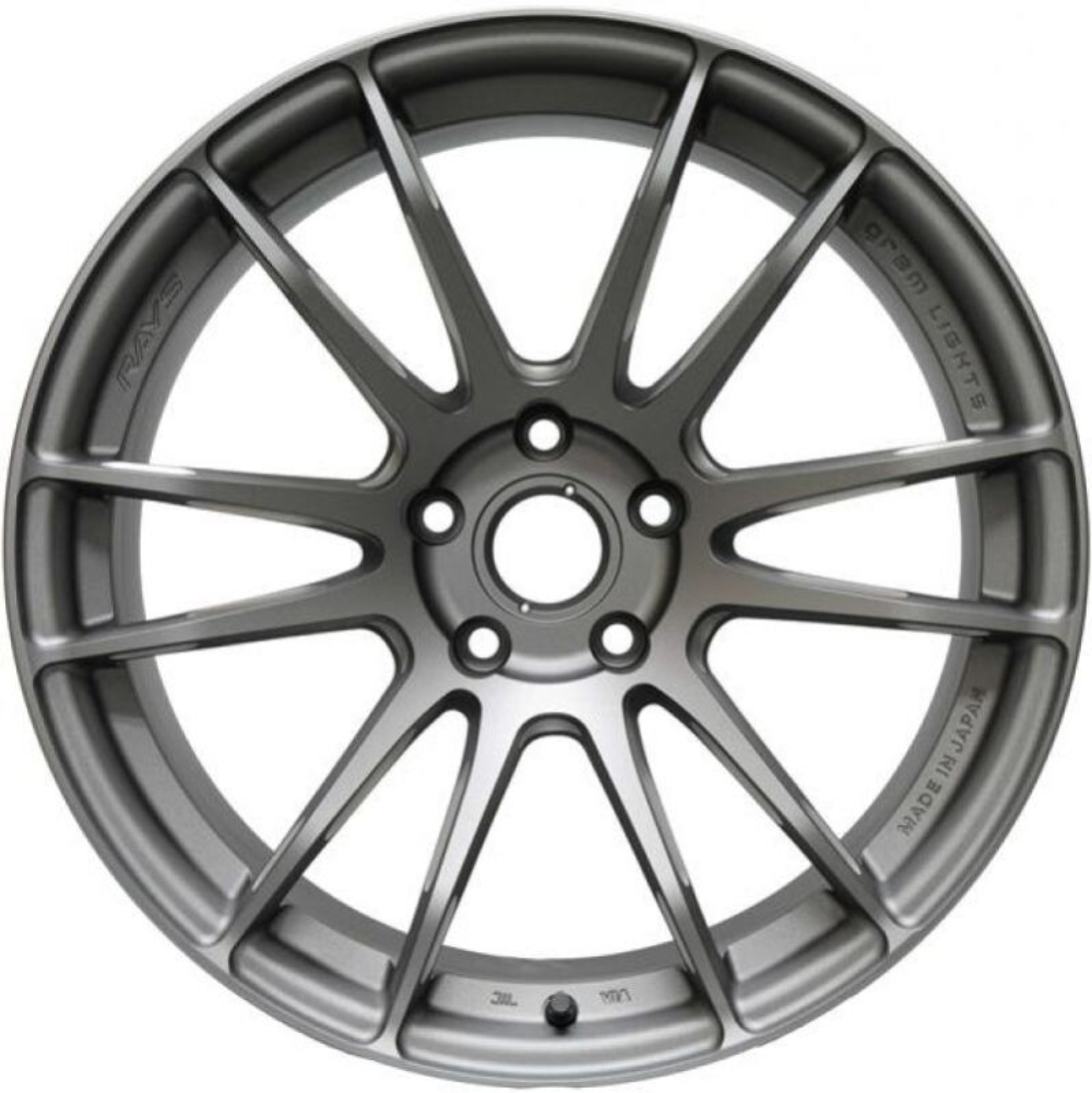 Picture of Gram Lights 57XTREME Spec-D 18x9.5 +38 5x100 Semi Gloss Black Wheel