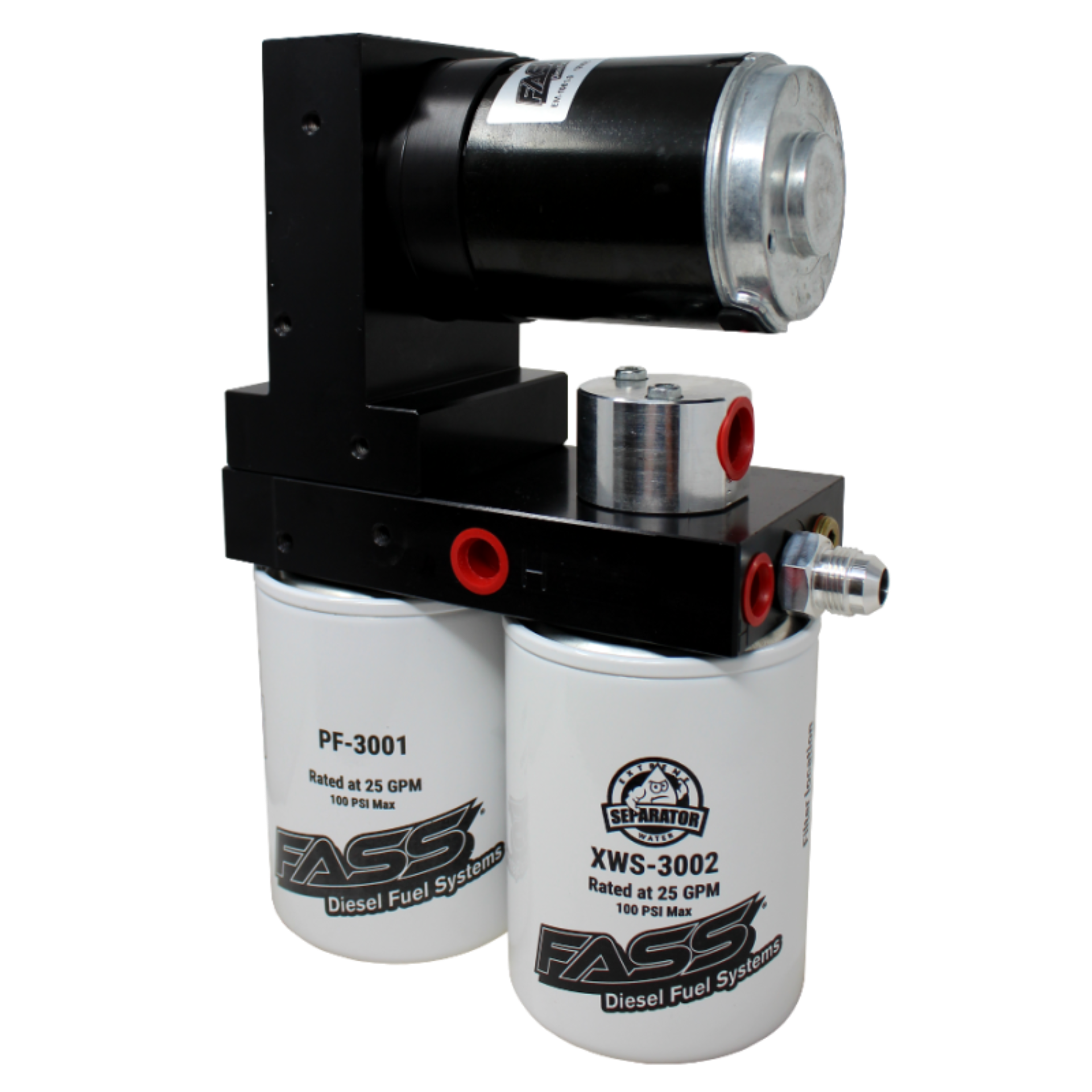 Picture of FASS 98.5-04.5 Dodge 2500/3500 Cummins 100gph Titanium Fuel Air Separation System TS D08 100G