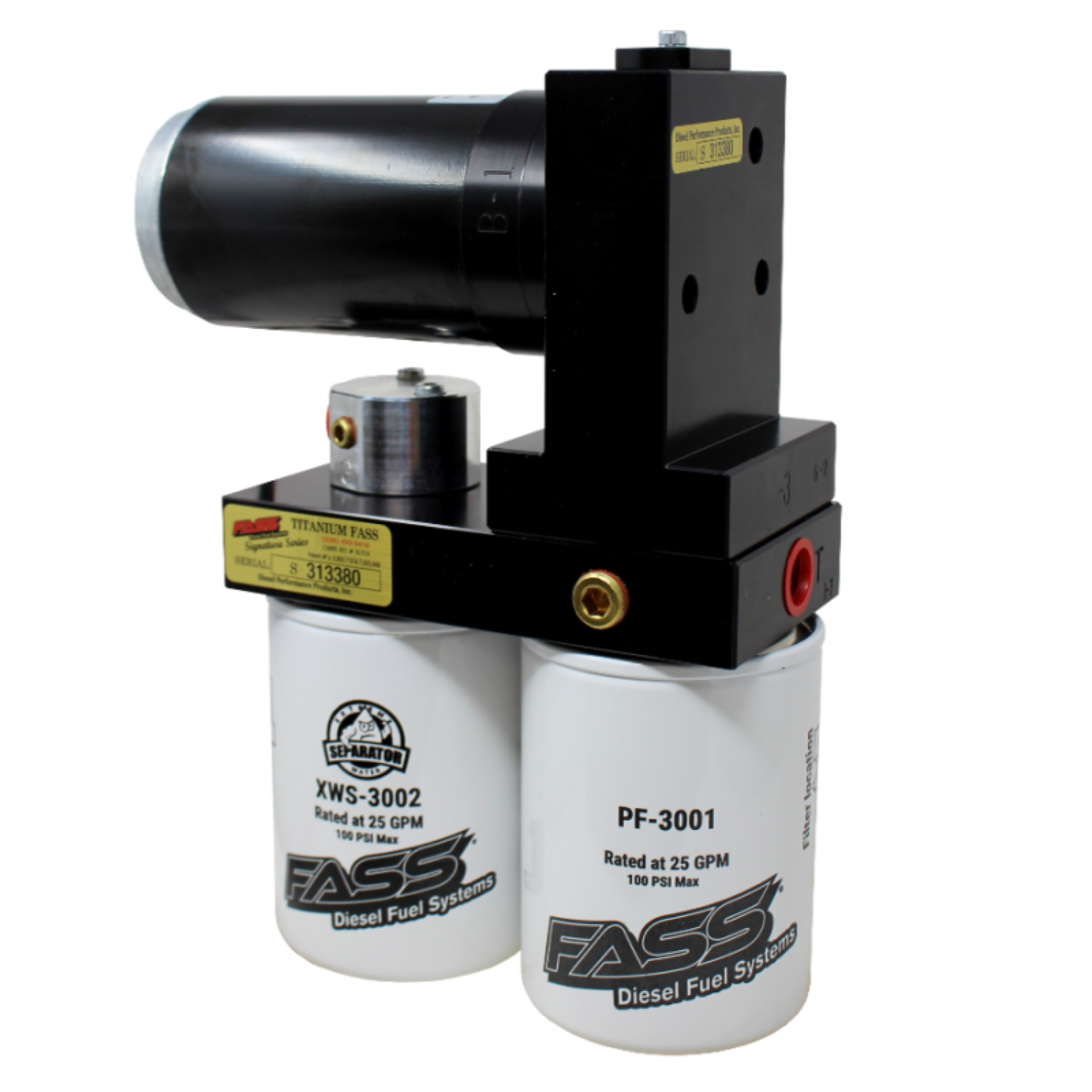 Picture of FASS Fuel Systems FASS Titanium Series-Univ Fuel Air Separators - TS180F140G