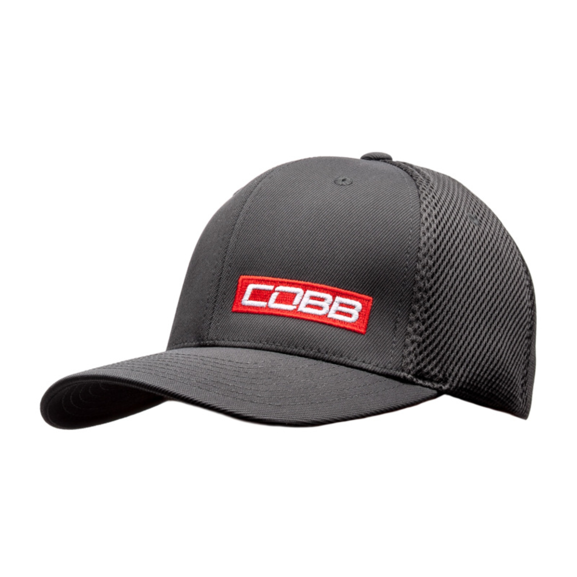 Picture of Cobb Tuning FlexFit Ultrafibre Airmesh Cobb Cap Red Bar - Small / Medium