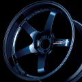 Picture of Advan GT 19X9 +20 5x120 - Titanium Blue Wheel
