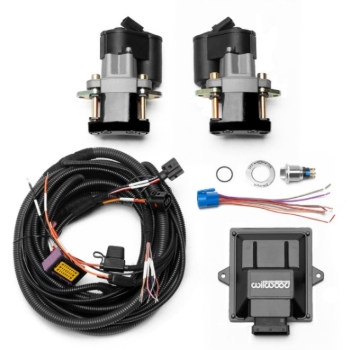 Picture of Wilwood Electronic Parking Brake Rear Retrofit Brake Kit - Black Powder Coat Caliper