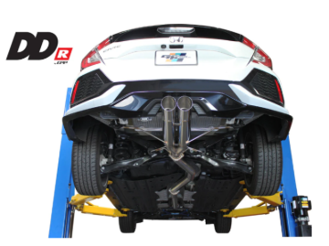 Picture of GReddy 2017+ Honda Civic Sport 5DR/Type-R DD-R Non-Resonated Exhaust