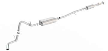 Picture of Borla S-Type Cat-Back 19-20 Chevrolet Silverado Side Exit Exhaust