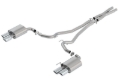 Picture of Borla S-Type Cat Back 18-20 Ford Mustang GT Convertible 2.5in pipe 4in tip