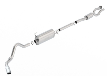 Picture of Borla S-Type Cat-Back 17-19 Ford F-250/350 Super Duty Side Exit Exhaust - 5in tip (Gas Only)
