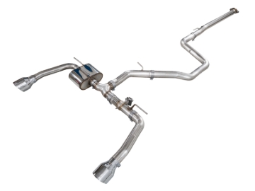 Picture of AWE Tuning 22-26 Hyundai Elantra N SwitchPath Cat-Back Exhaust - Chrome Silver Tips