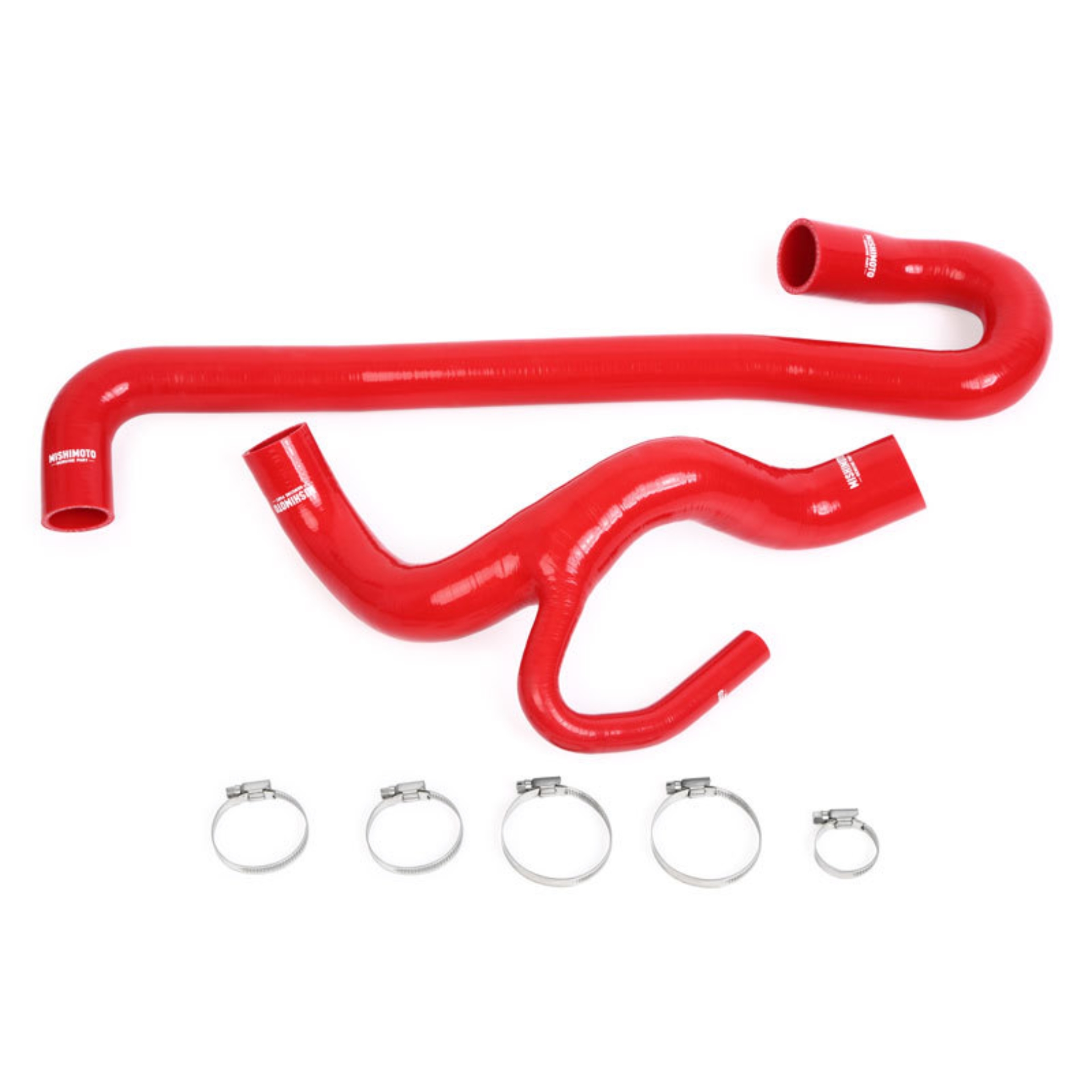 Picture of Mishimoto MM Silicone Hose-Radiator Radiator Hoses - MMHOSE-WK2-12RD