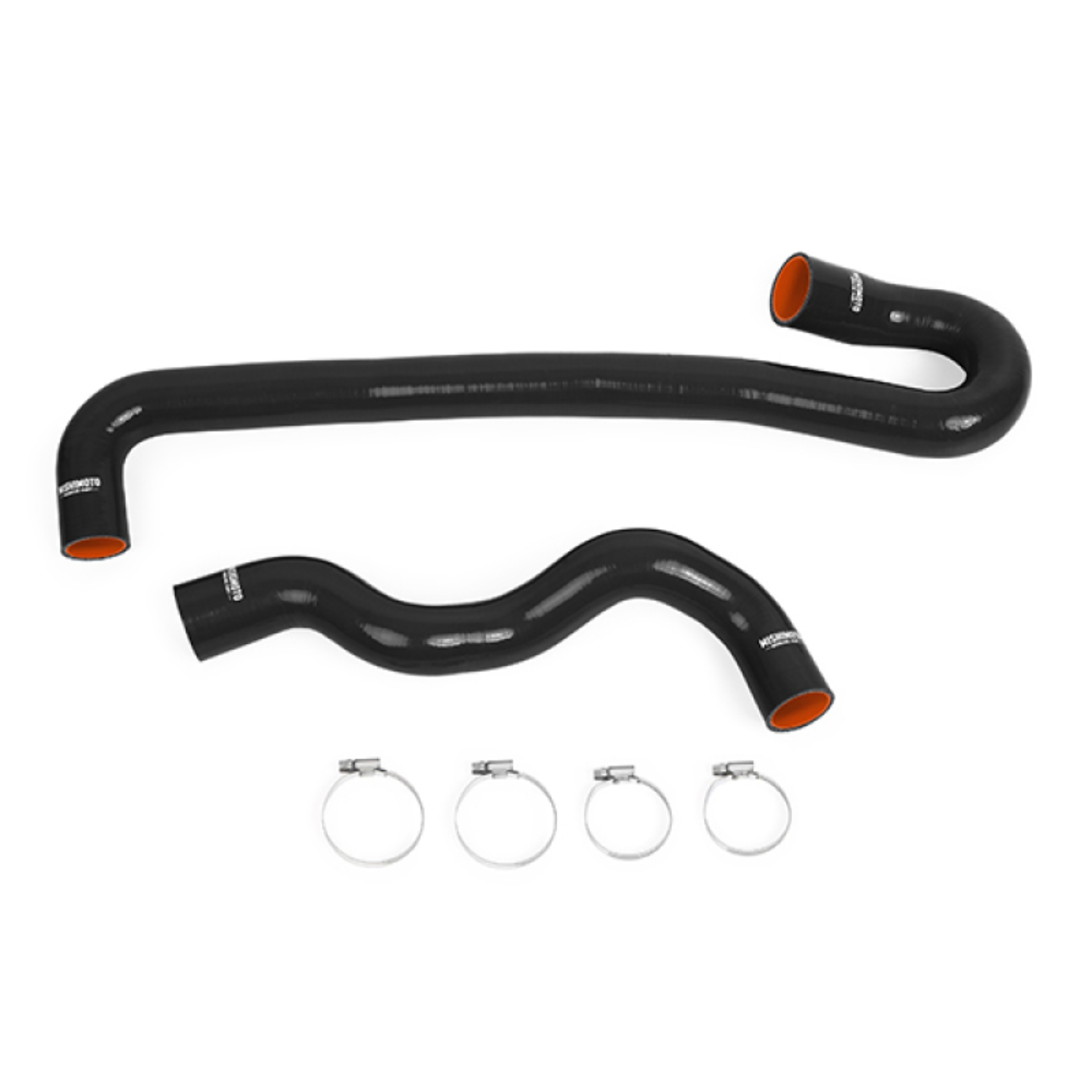 Picture of Mishimoto MM Silicone Hose-Radiator Radiator Hoses - MMHOSE-WK2-11BK