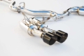 Picture of Invidia 2015+ Subaru WRX / STI Gemini/R400 Single Layer Quad Black Tip Cat-Back Exhaust