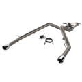 Picture of QTP 2019-2024 Ram 1500 QTP Screamer Split Rear Exit Cat Back