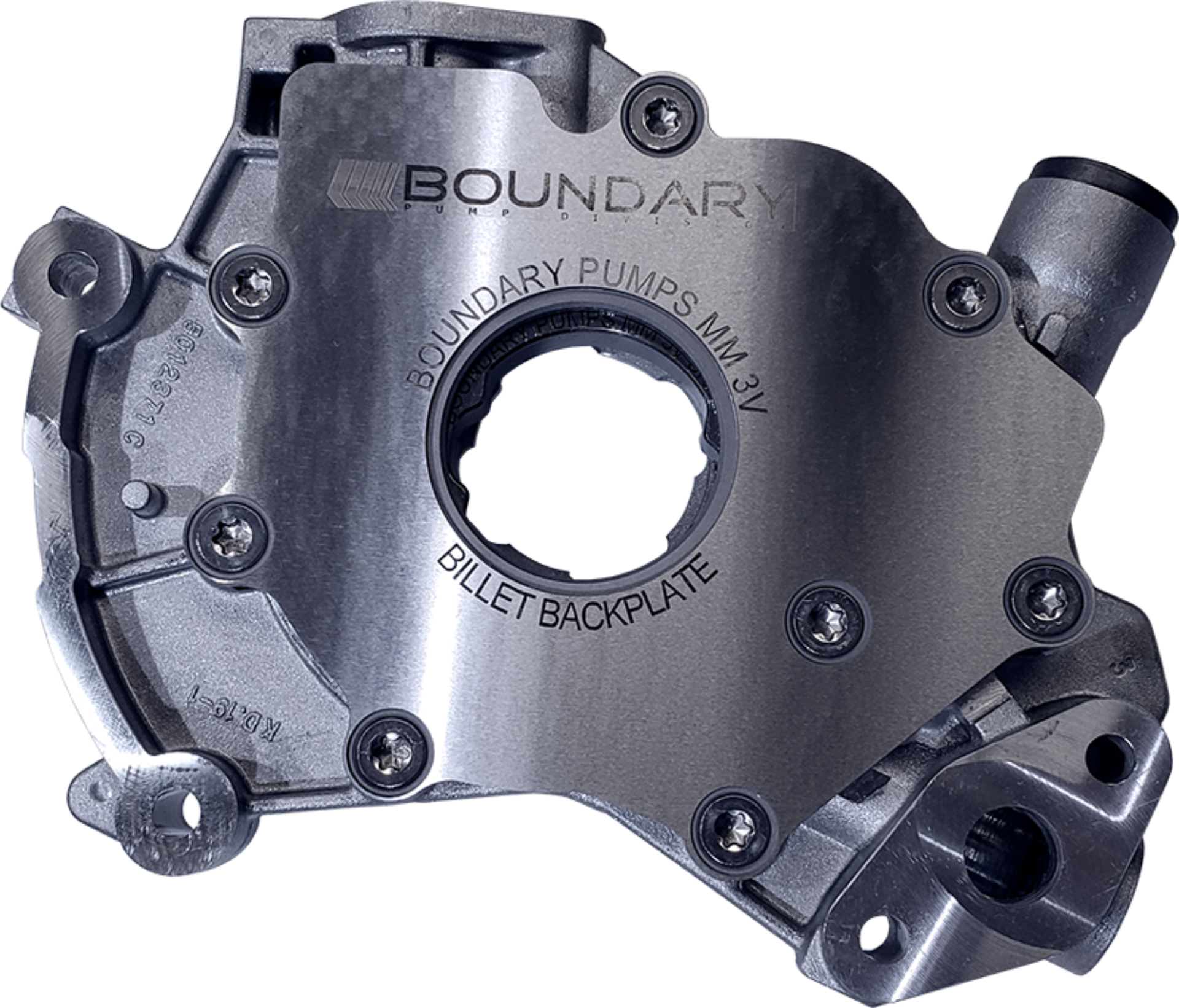 Picture of Boundary 99-15 Ford Modular Motor (All Types) V8 Oil Pump Assembly w/Billet Back Plate