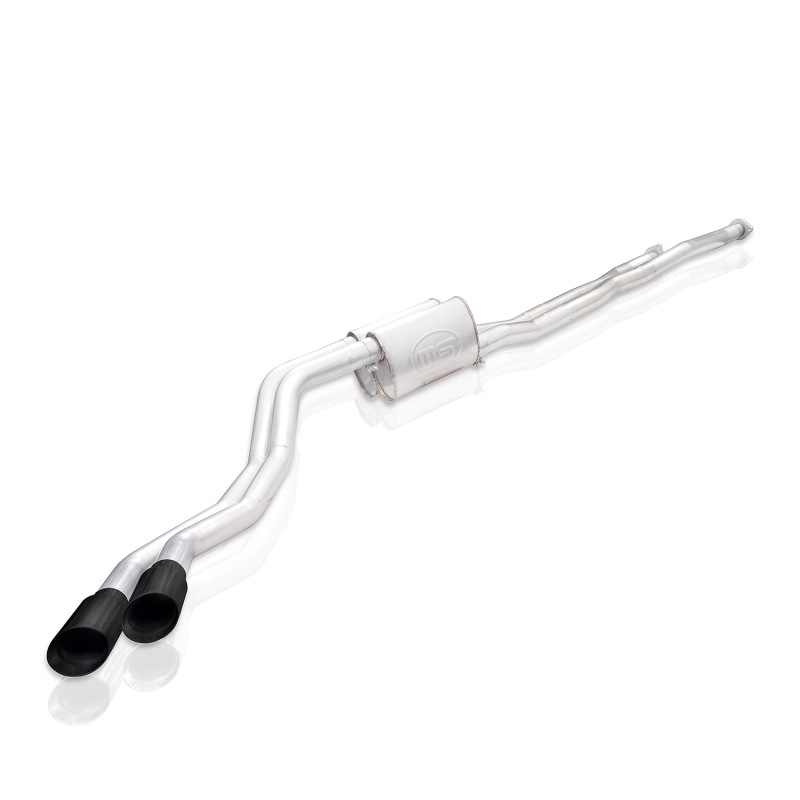 Picture of Stainless Works, 2014-20 Tundra, Dual Custom Mufflers, B/Tip Legend Catback