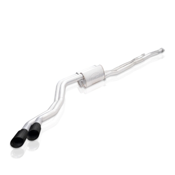 Picture of Stainless Works, 2014-20 Tundra, Dual Custom Mufflers, B/Tip Legend Catback