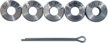 Picture of Boundary 89-05 Ford/Mazda BP (All Types) I4 Shim Kit (7/14/21/28/35 PSI) w/Retaining Pin